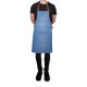 Tablier BBQ en coton denim bleu